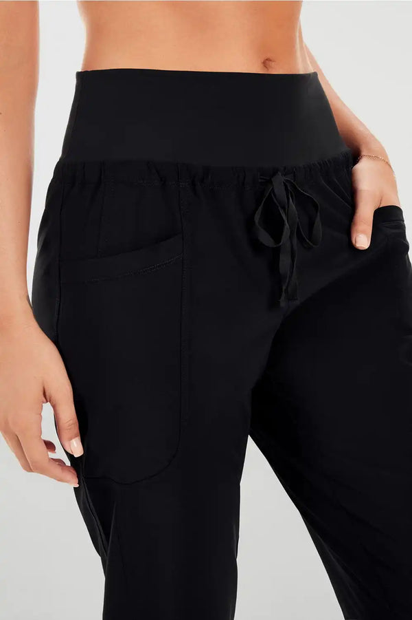 Sleek Knit Drawstring Pant