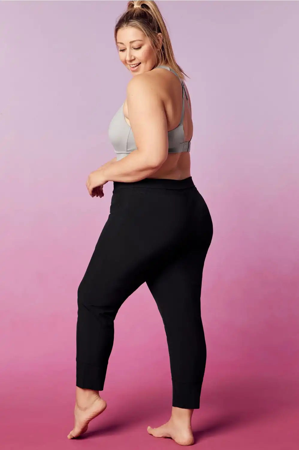 Sleek Knit Drawstring Pant