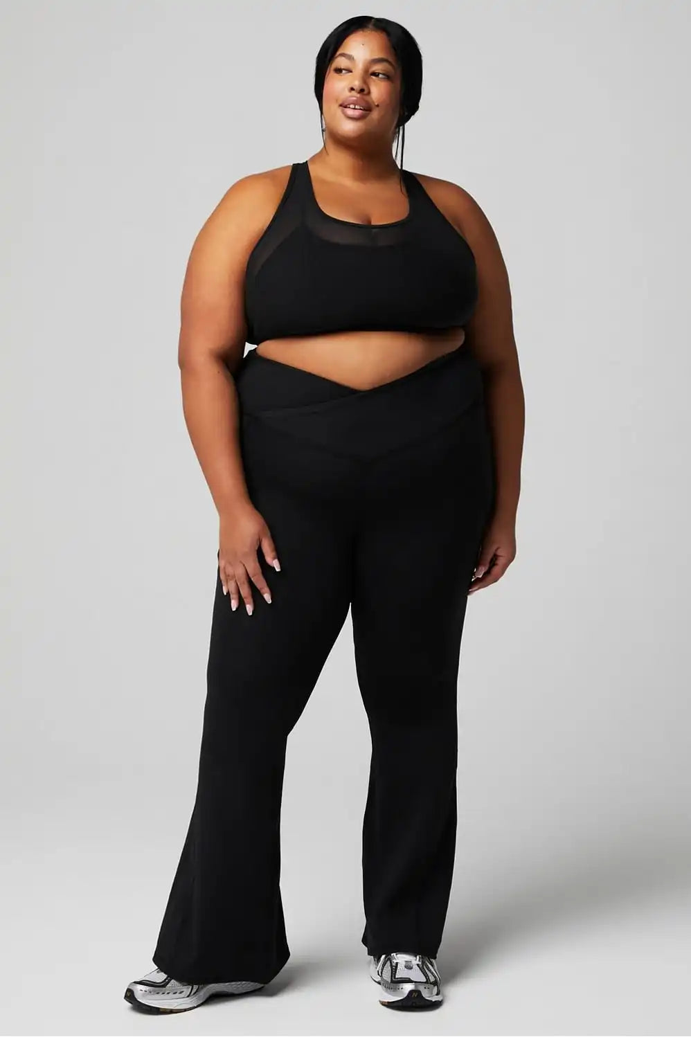 Oasis PureLuxe High-Waisted Crossover Flare