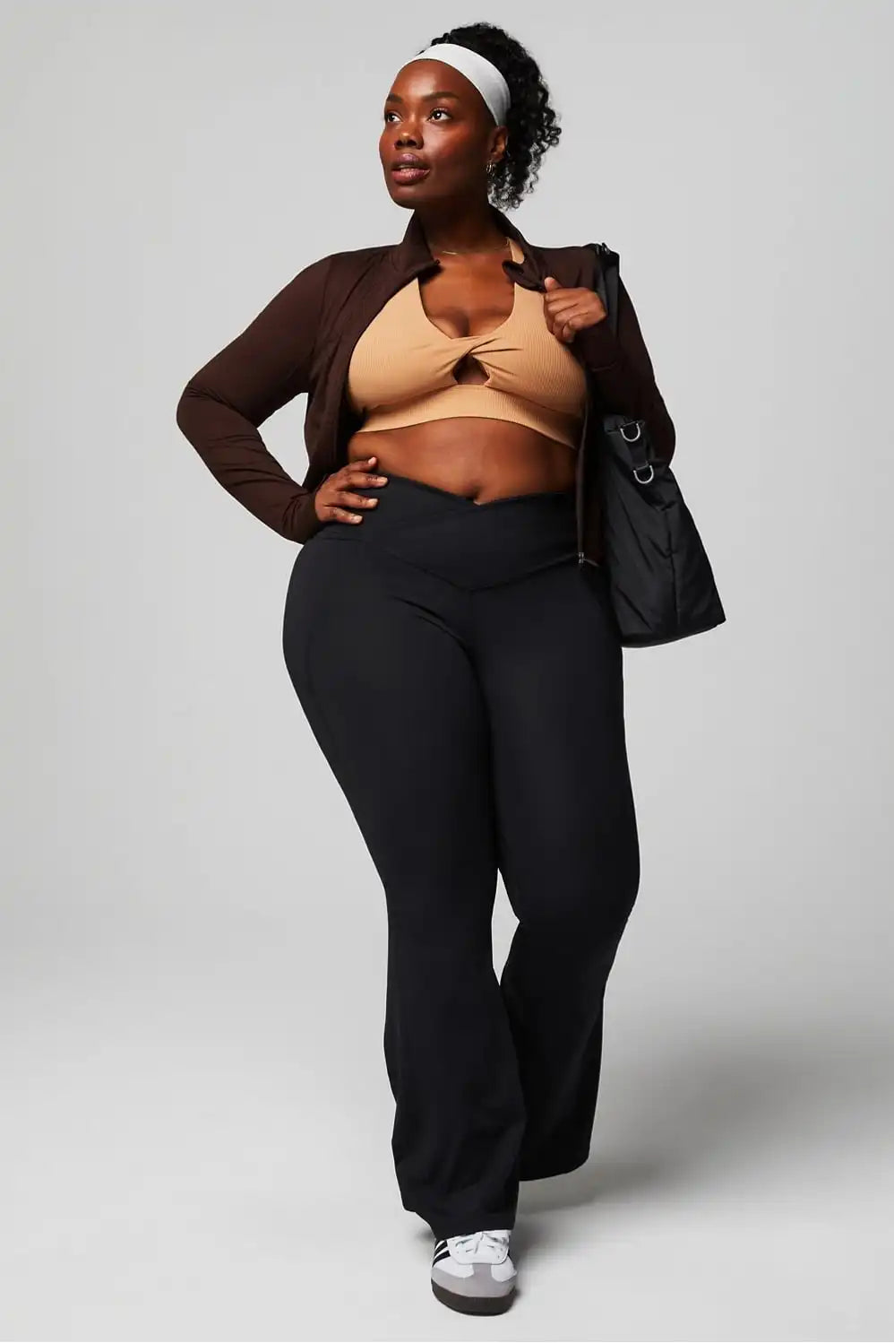 Oasis PureLuxe High-Waisted Crossover Flare