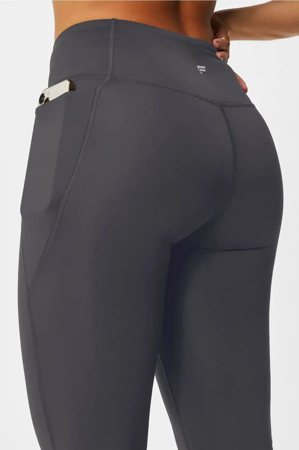 PureLuxe High-Waisted Crossover Flare