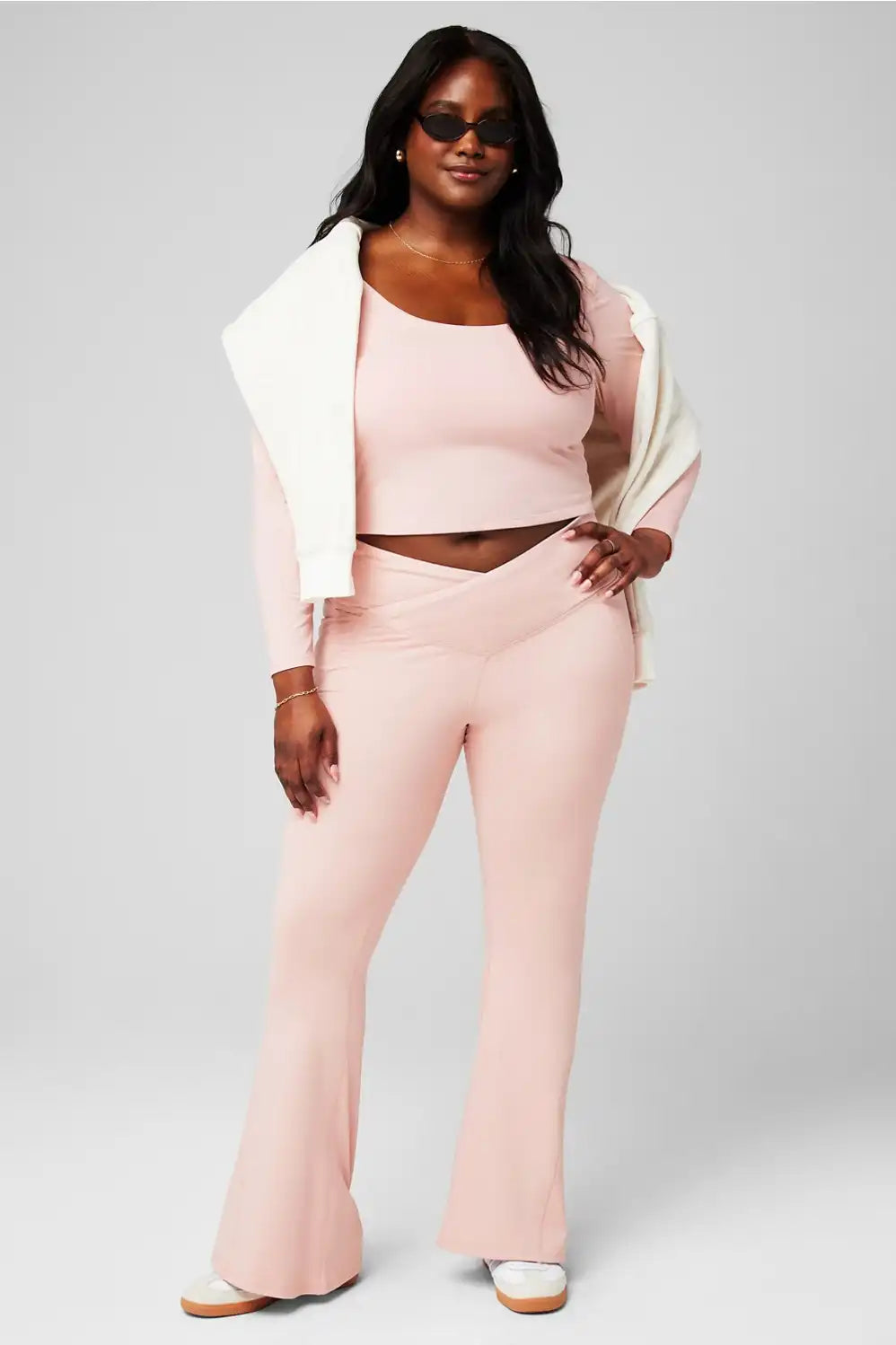 Oasis PureLuxe High-Waisted Crossover Flare