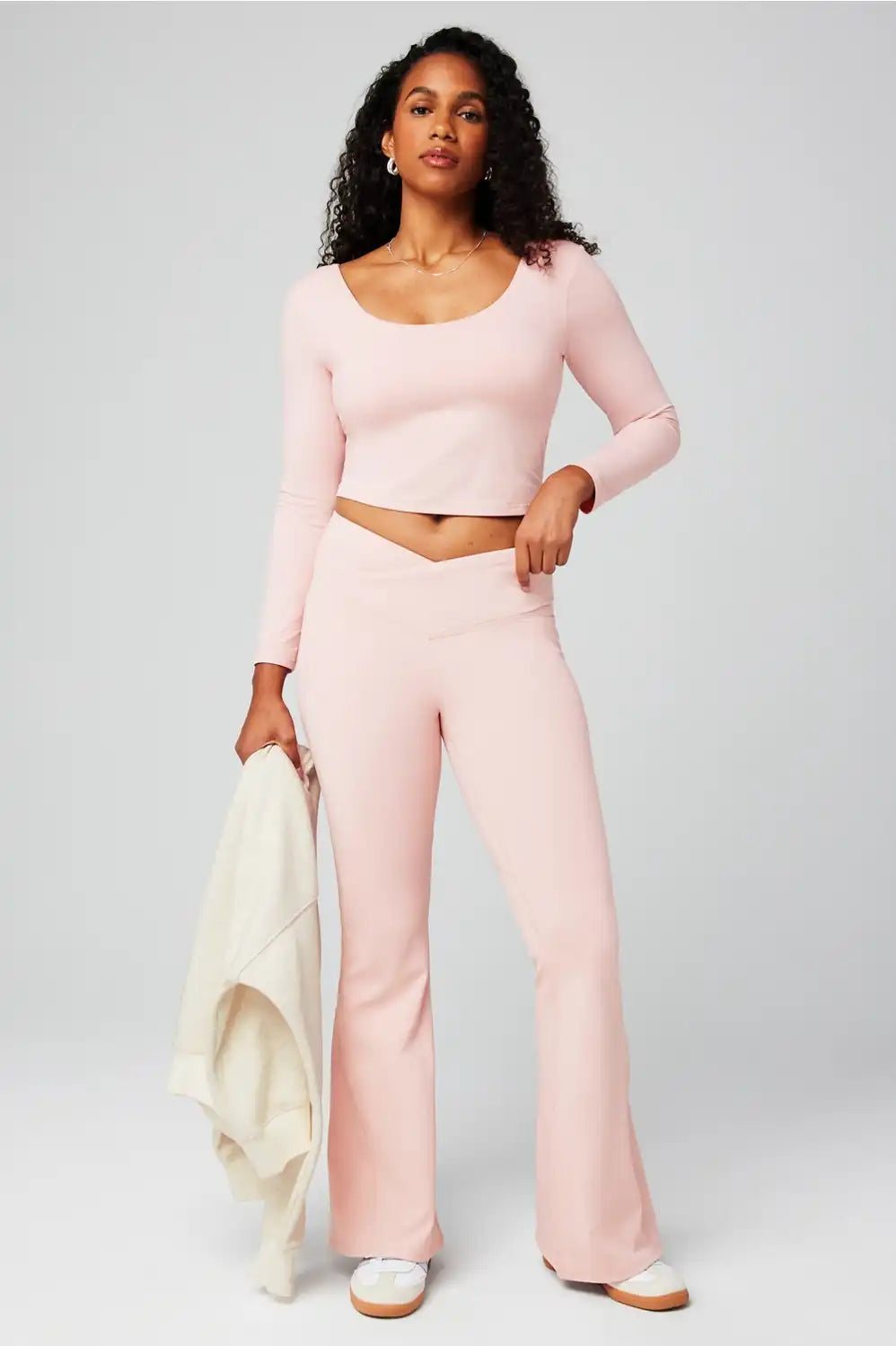 Oasis PureLuxe High-Waisted Crossover Flare