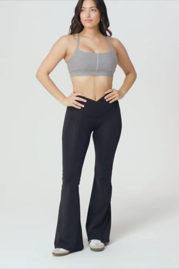 Oasis PureLuxe High-Waisted Crossover Flare