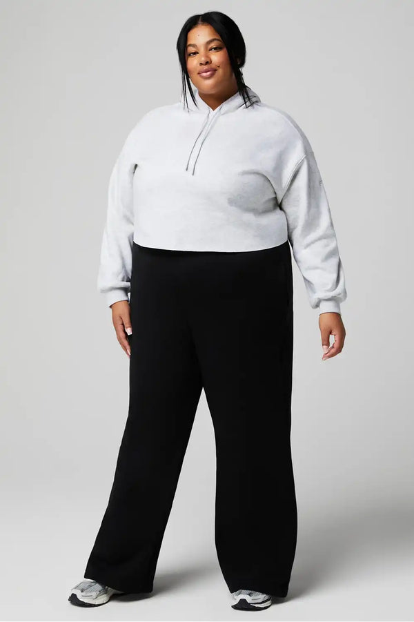 Cozy Fleece Wide Leg Sweatpant