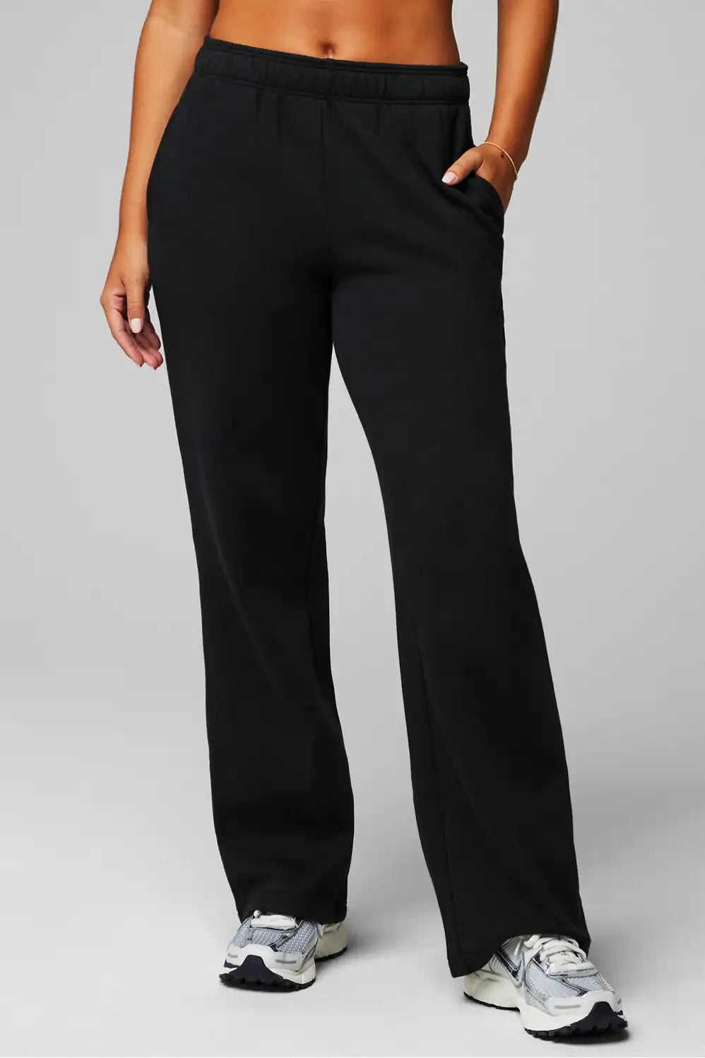Cozy Fleece Wide Leg Sweatpant Main image