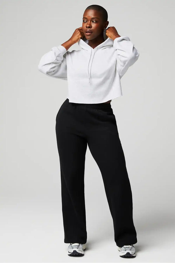 Cozy Fleece Wide Leg Sweatpant
