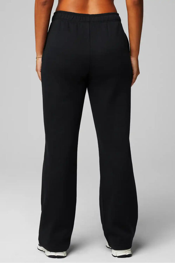 Cozy Fleece Wide Leg Sweatpant