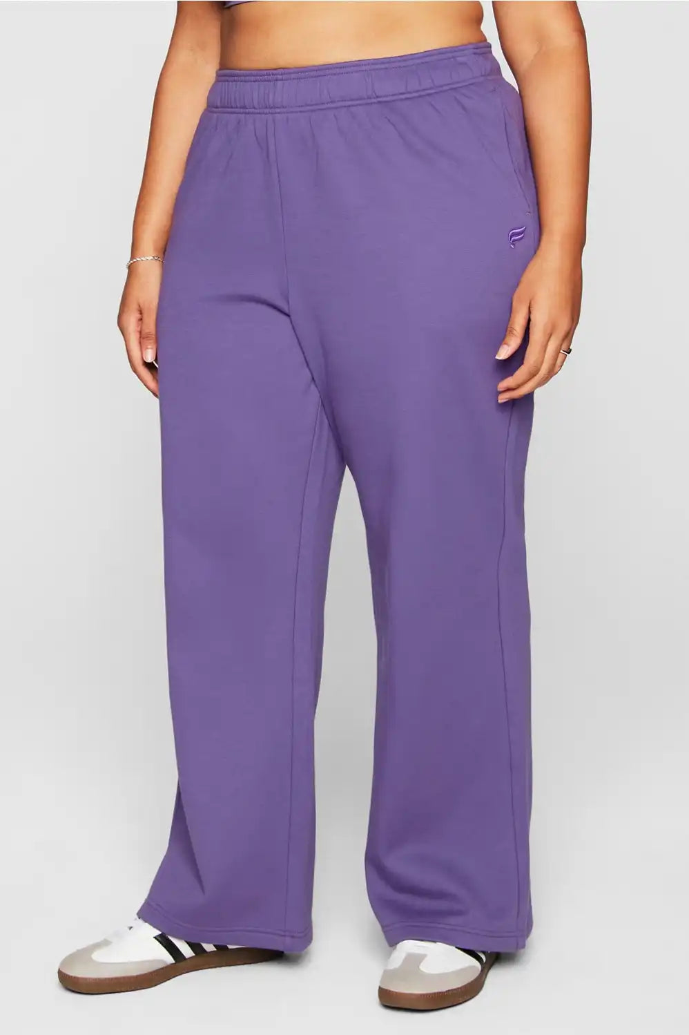 Cozy Fleece Wide Leg Sweatpant