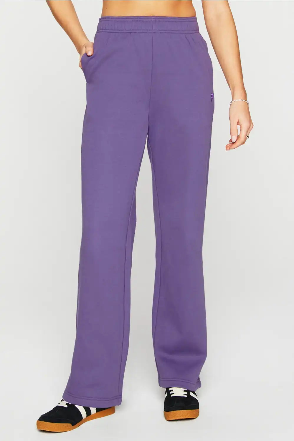 Cozy Fleece Wide Leg Sweatpant