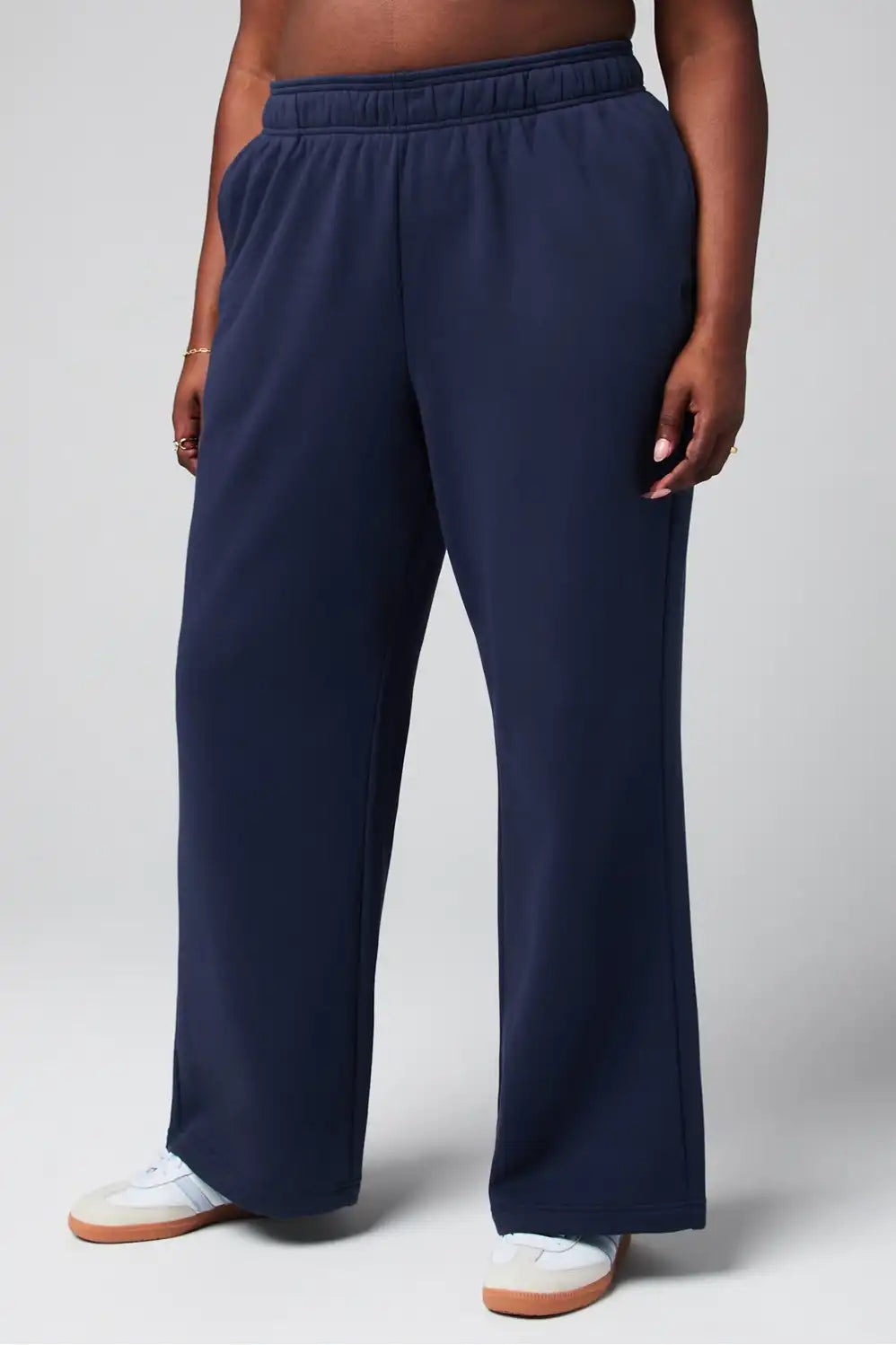 Cozy Fleece Wide Leg Sweatpant