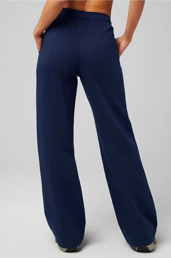 Cozy Fleece Wide Leg Sweatpant