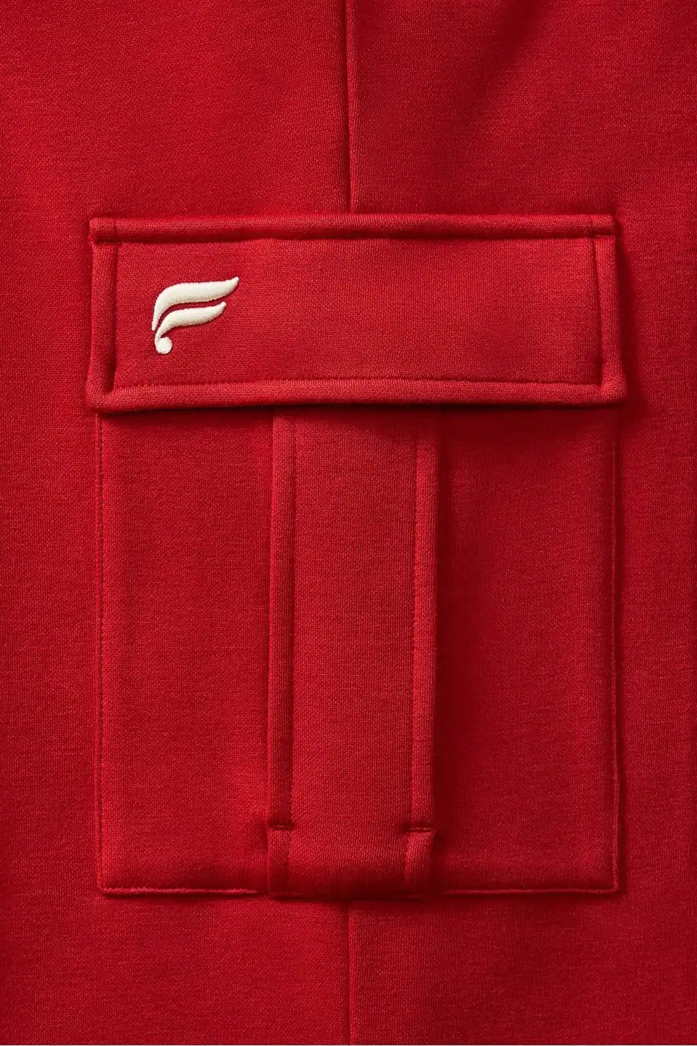 Cozy Fleece Wide Leg Cargo Sweatpant