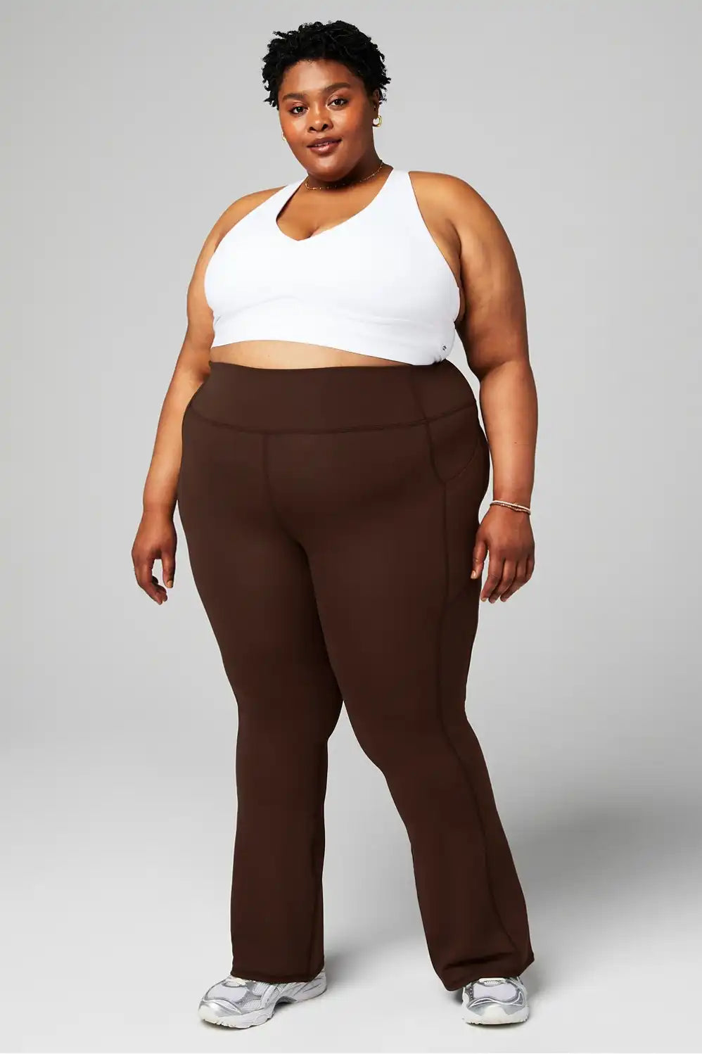 Oasis PureLuxe High-Waisted Pocketed Kick Flare
