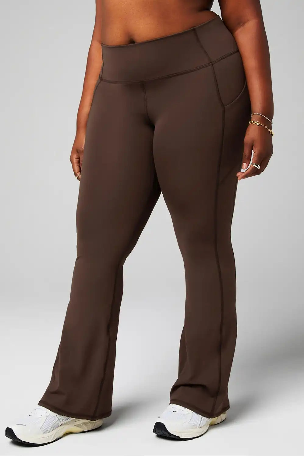 Oasis PureLuxe High-Waisted Pocketed Kick Flare
