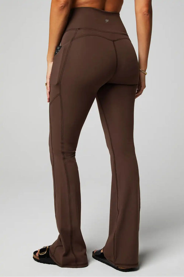 Oasis PureLuxe High-Waisted Pocketed Kick Flare