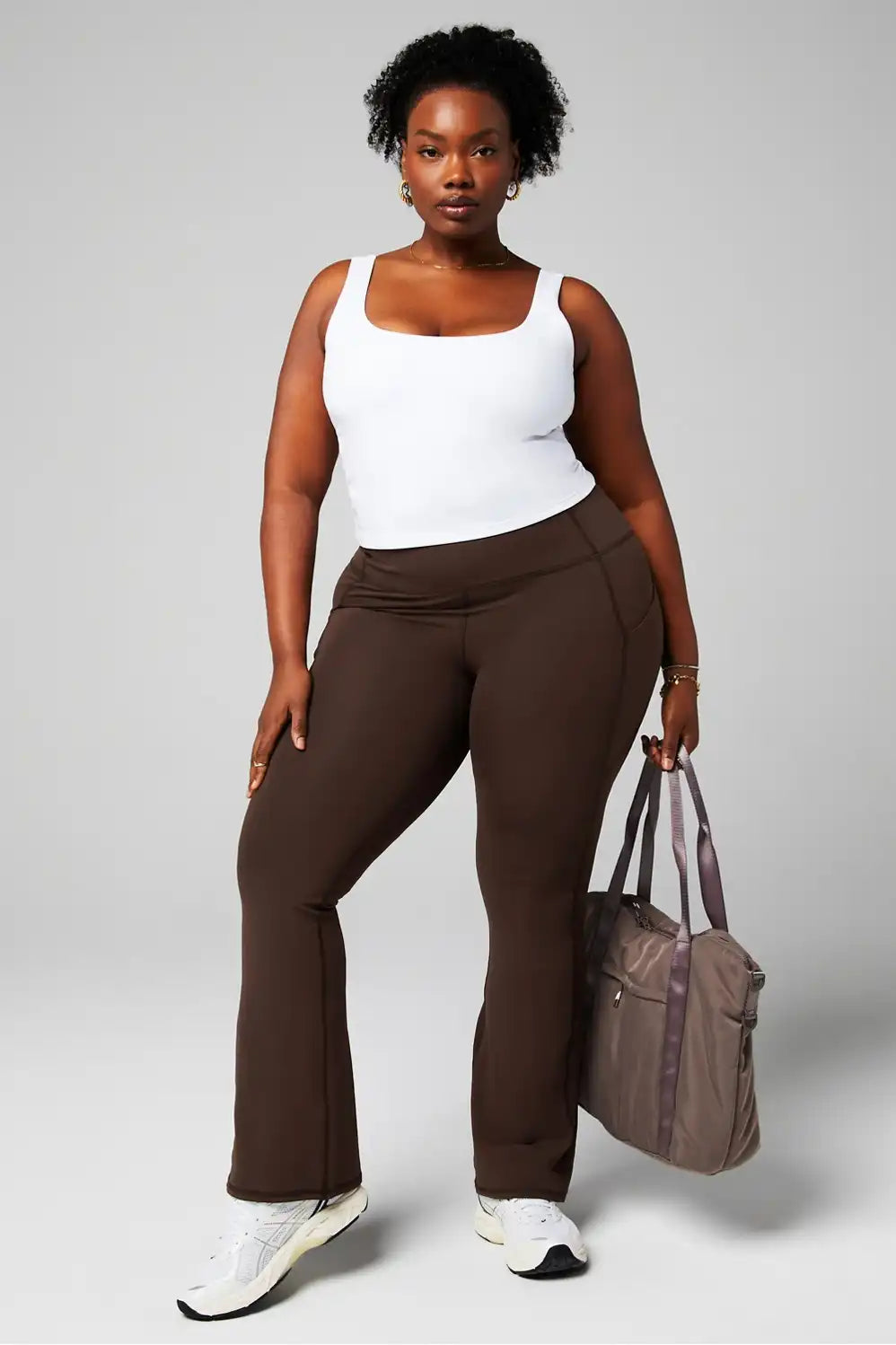 Oasis PureLuxe High-Waisted Pocketed Kick Flare