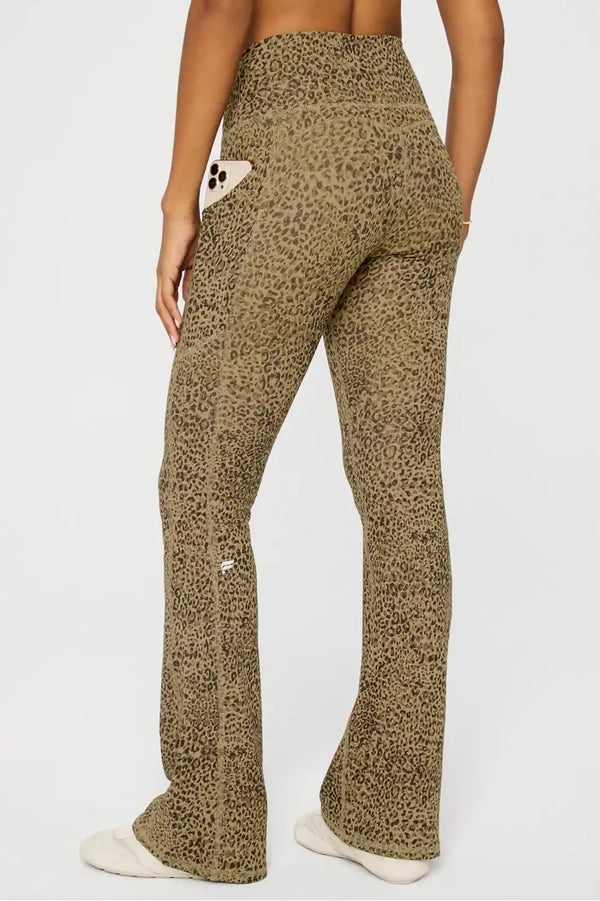 Oasis PureLuxe High-Waisted Pocketed Kick Flare