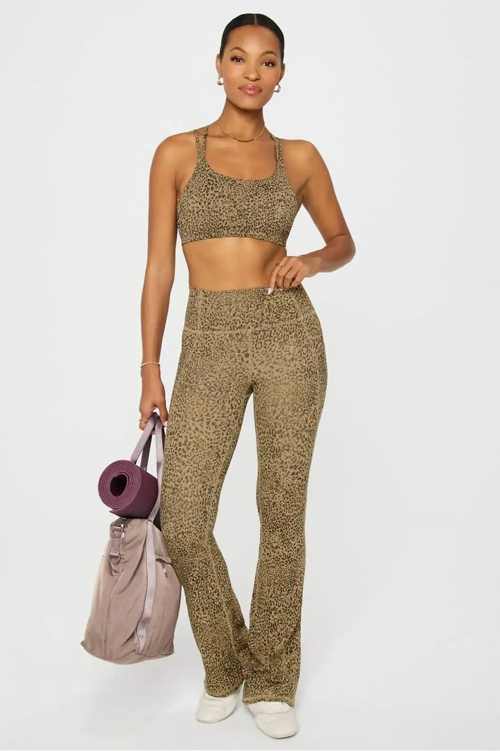 Oasis PureLuxe High-Waisted Pocketed Kick Flare