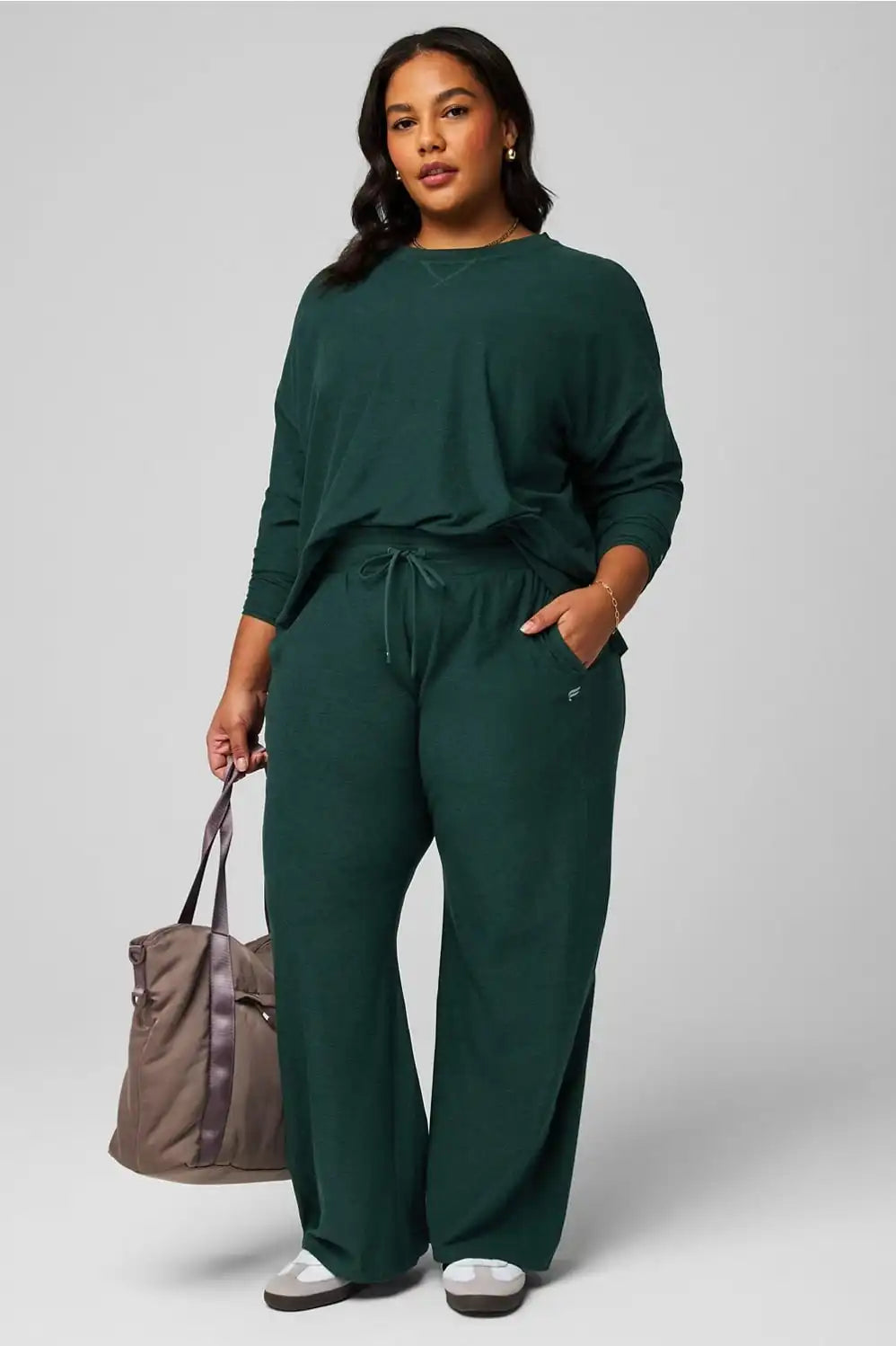 Cloud Jersey Wide Leg Pant
