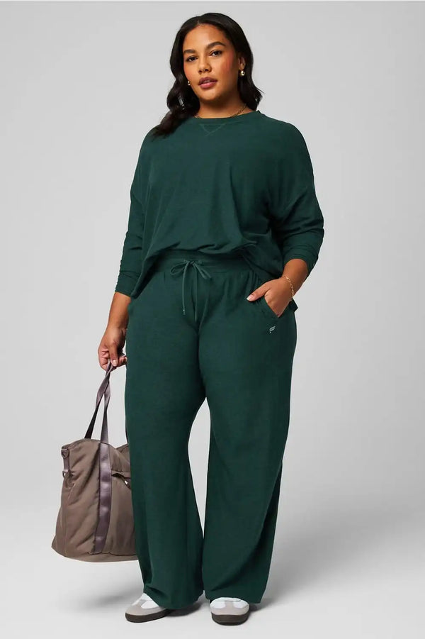 Cloud Jersey Wide Leg Pant