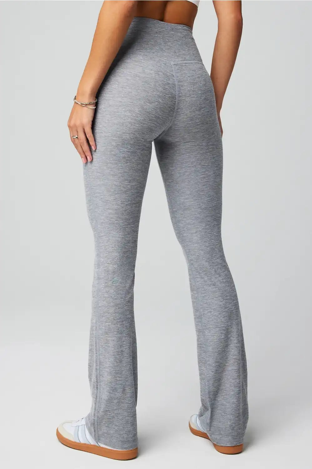 HeatherFlex High-Waisted Mini Flare