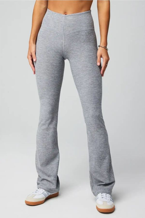 HeatherFlex High-Waisted Mini Flare