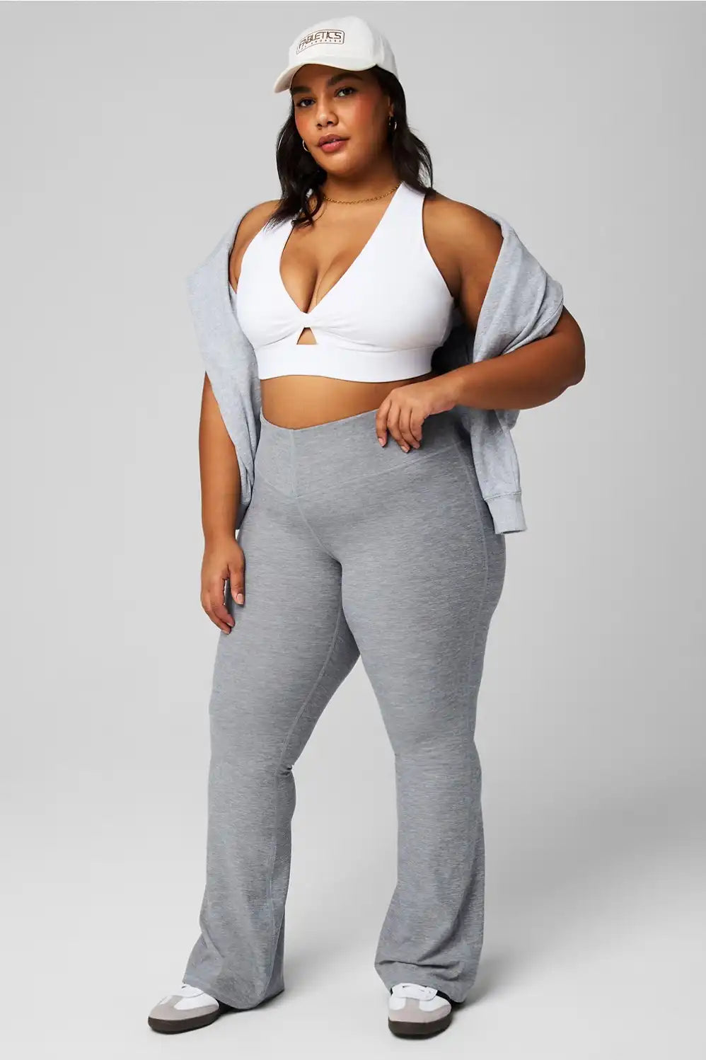 HeatherFlex High-Waisted Mini Flare