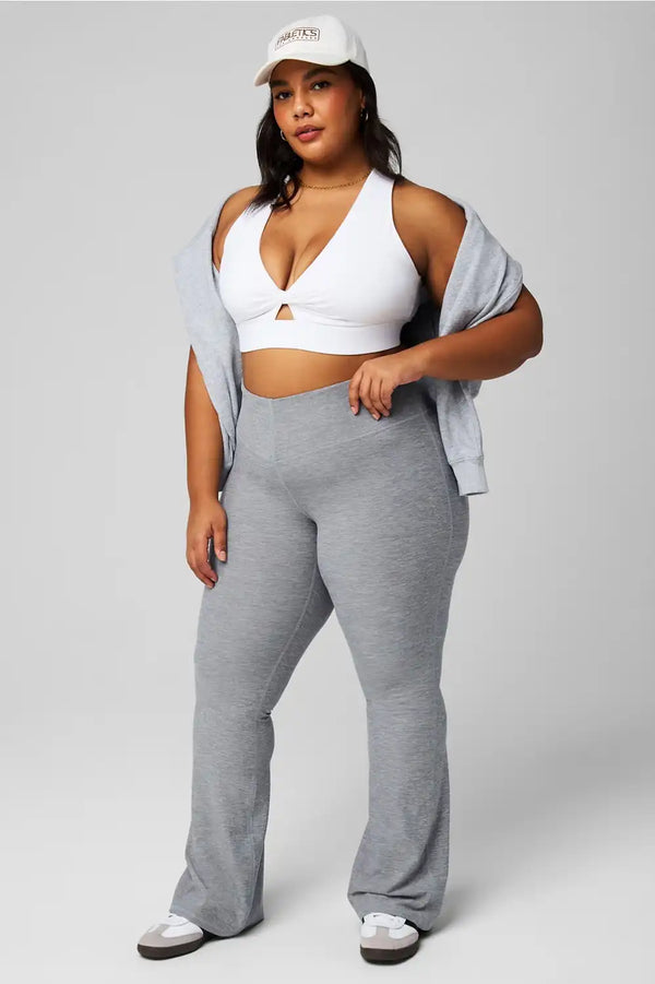 HeatherFlex High-Waisted Mini Flare