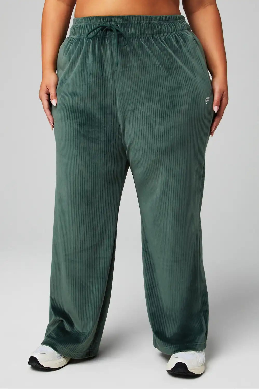 Plush Rib Wide Leg