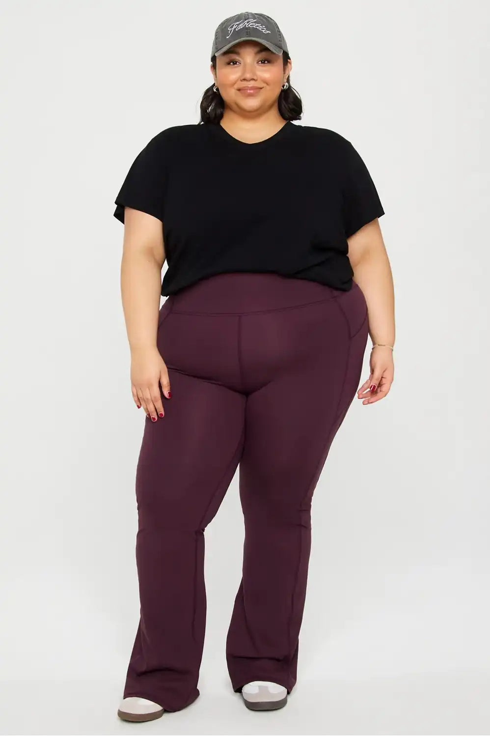 Oasis PureLuxe High-Waisted Pocketed Kick Flare