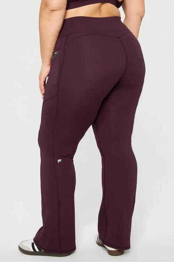 Oasis PureLuxe High-Waisted Pocketed Kick Flare
