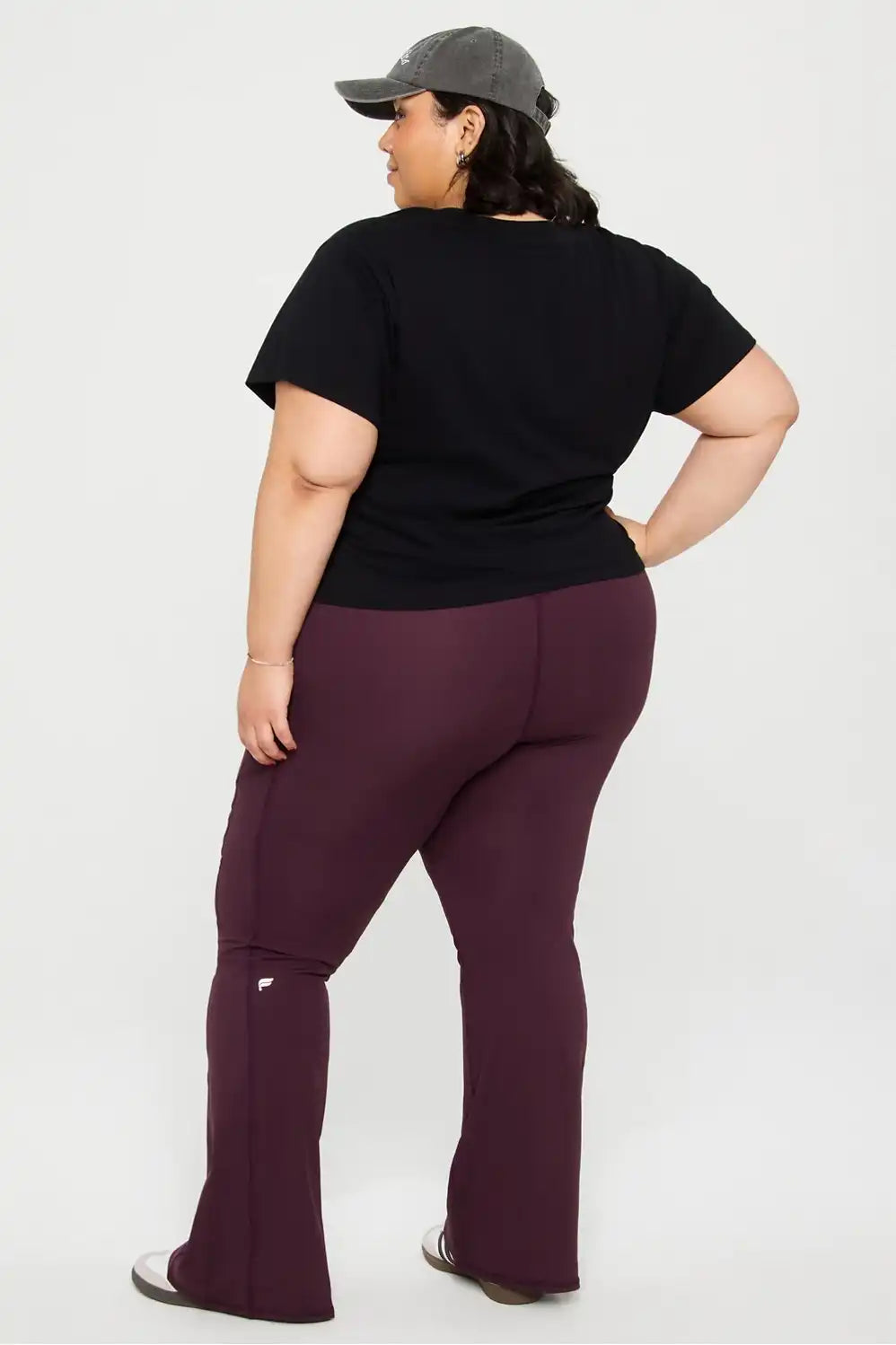 Oasis PureLuxe High-Waisted Pocketed Kick Flare