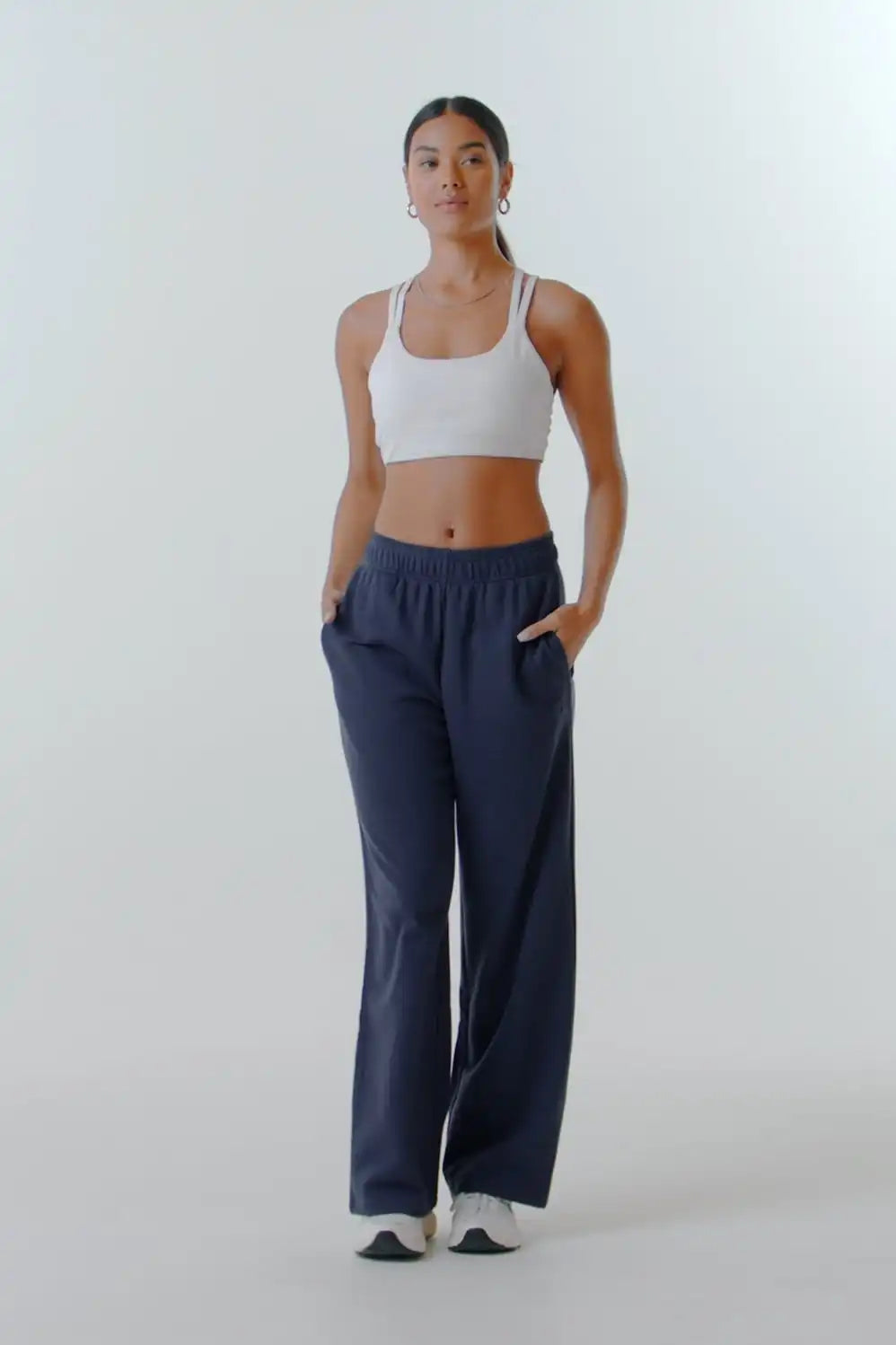 Year Round Terry Wide Leg Pant