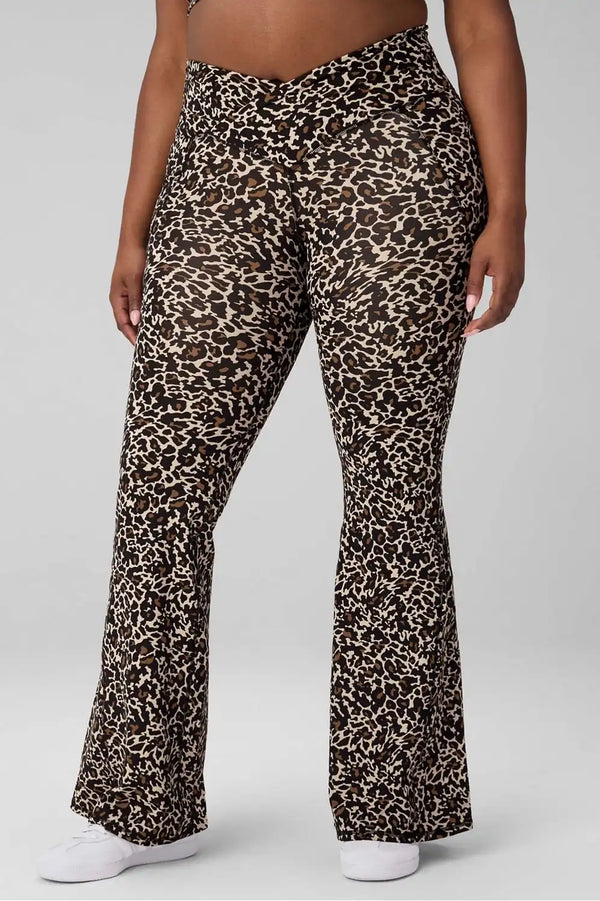 Oasis PureLuxe High-Waisted Crossover Flare