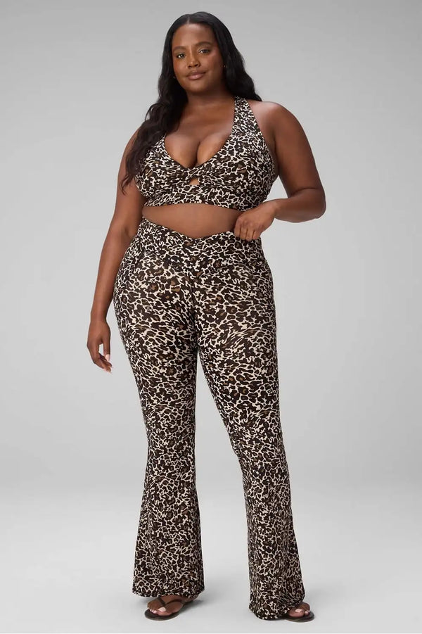 Oasis PureLuxe High-Waisted Crossover Flare