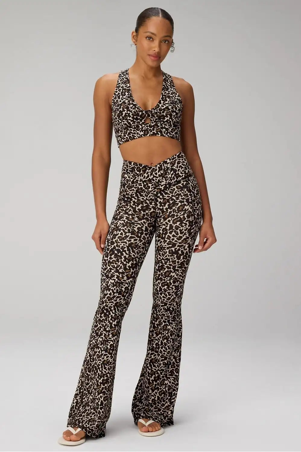 Oasis PureLuxe High-Waisted Crossover Flare