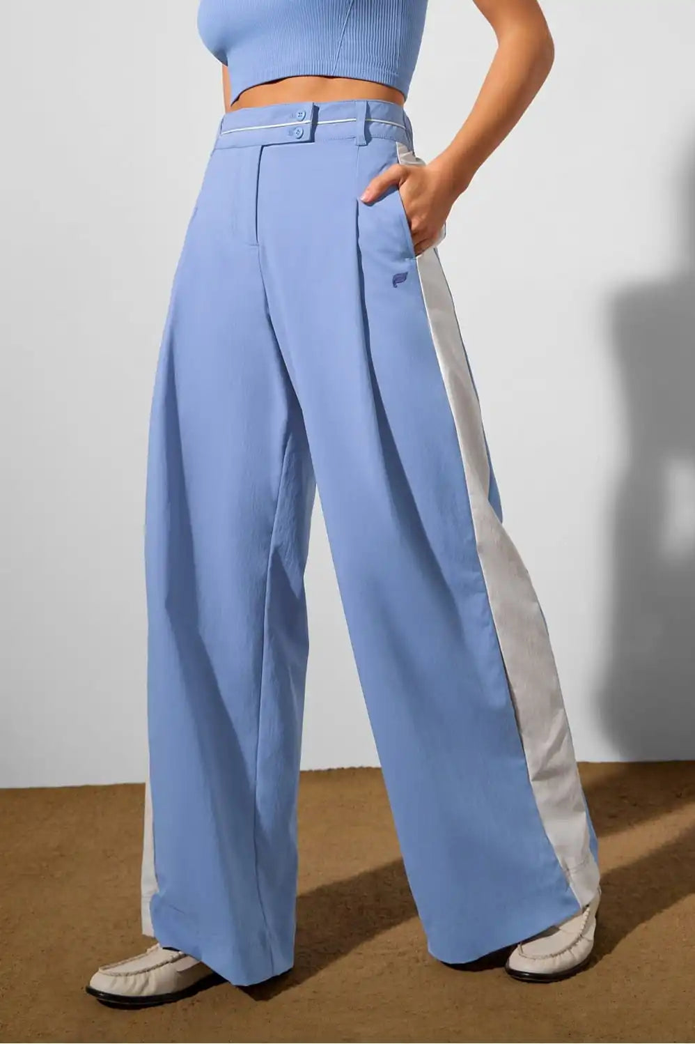 Pleated Wide Leg Trouser Main image