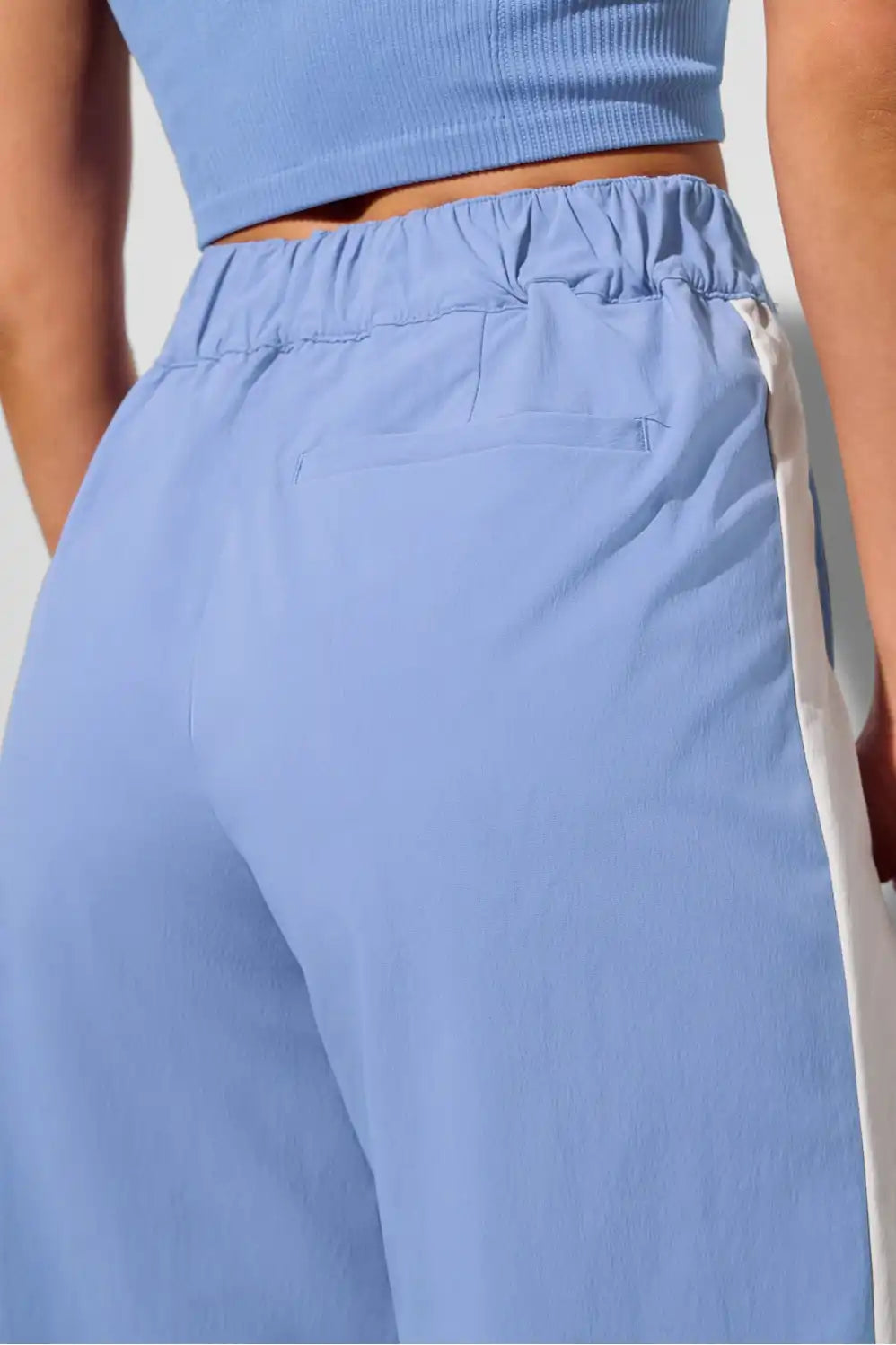 Pleated Wide Leg Trouser
