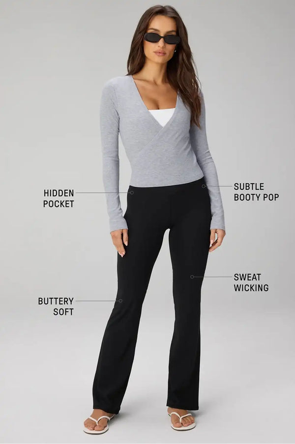 PureLuxe High-Waisted TLC Kick Flare