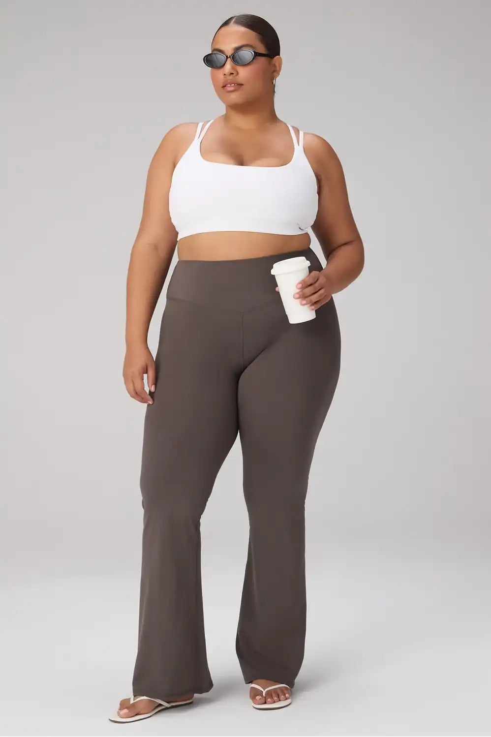 PureLuxe High-Waisted TLC Kick Flare Main image