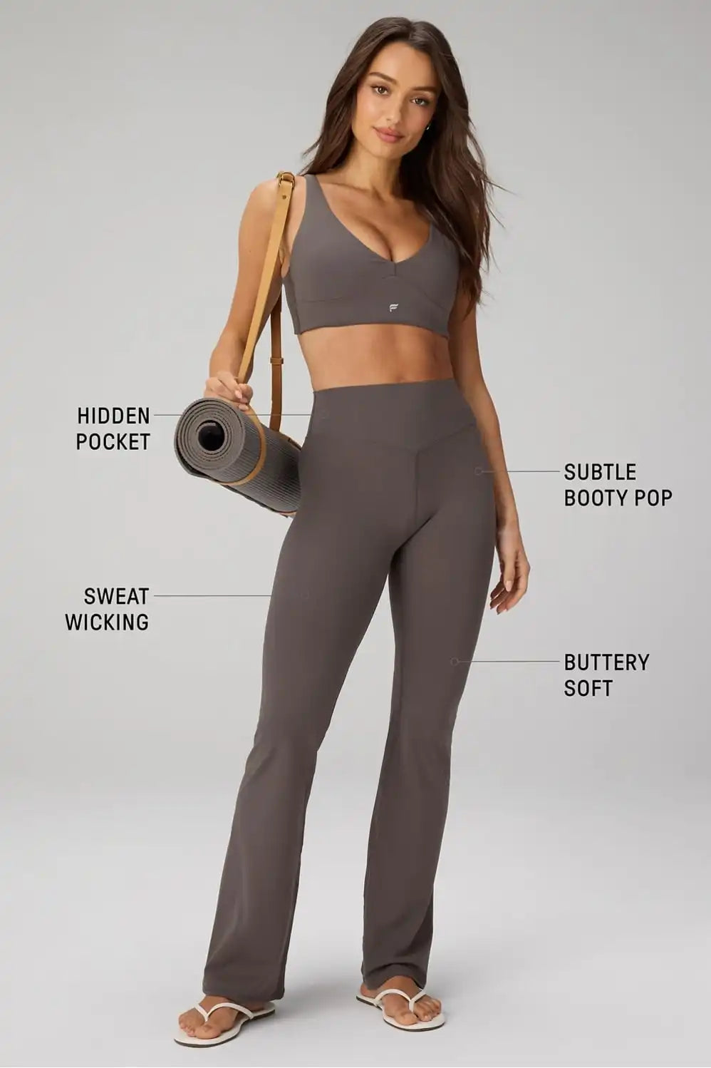 PureLuxe High-Waisted TLC Kick Flare