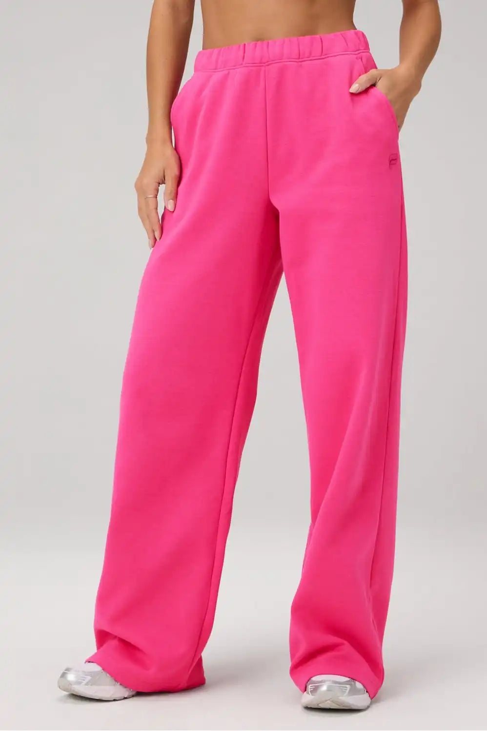Cozy Fleece Wide Leg Sweatpant