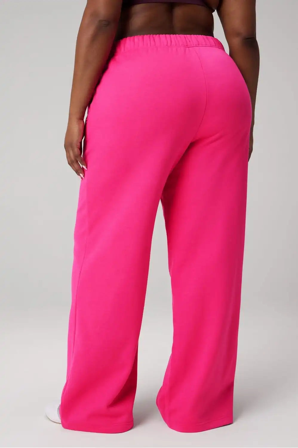Cozy Fleece Wide Leg Sweatpant