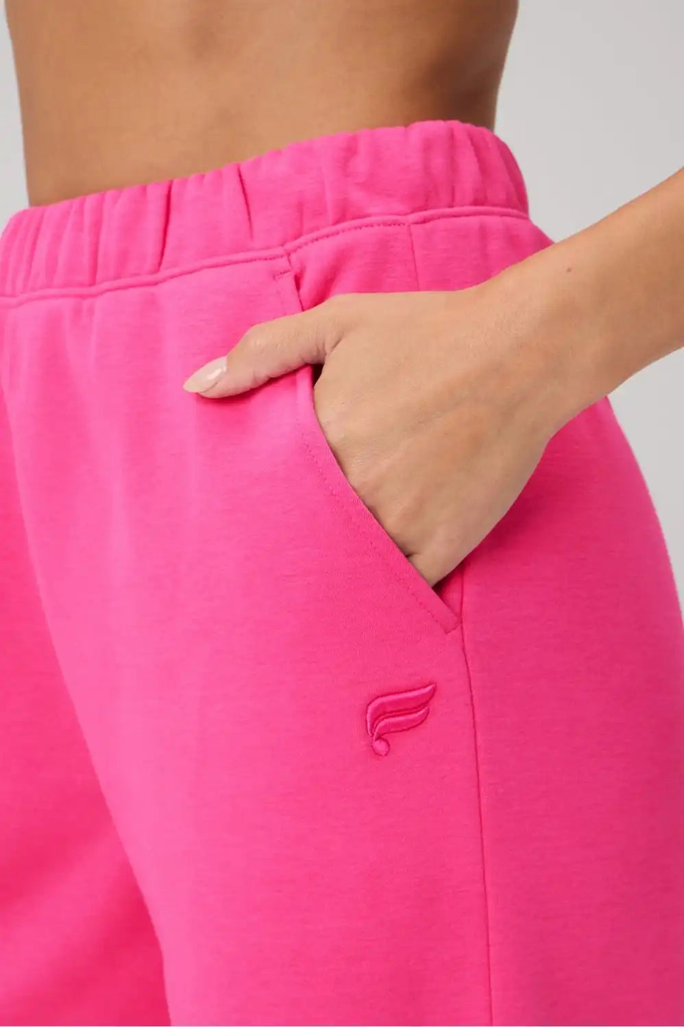 Cozy Fleece Wide Leg Sweatpant