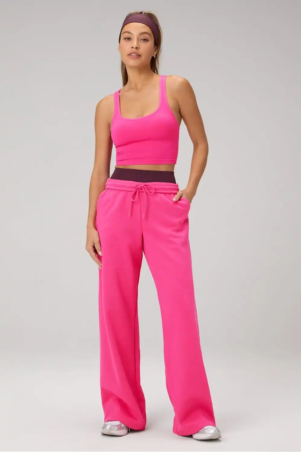 Cozy Fleece Wide Leg Sweatpant