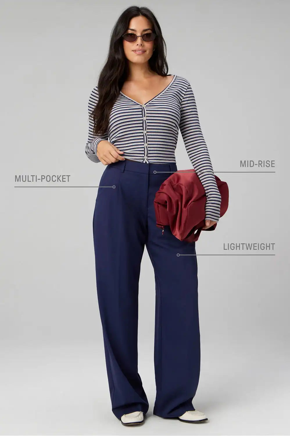 Foundation Mid Rise Trouser