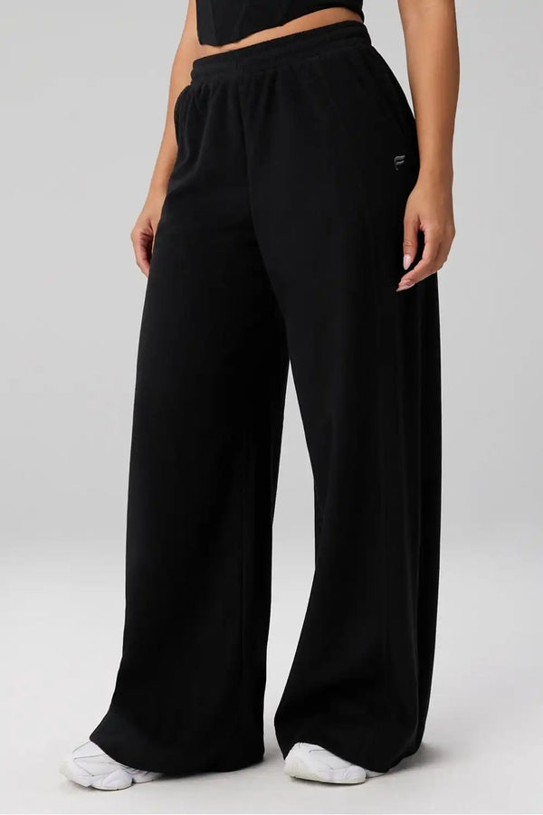 Polar Fleece Oversized Wide Leg Sweatpant
