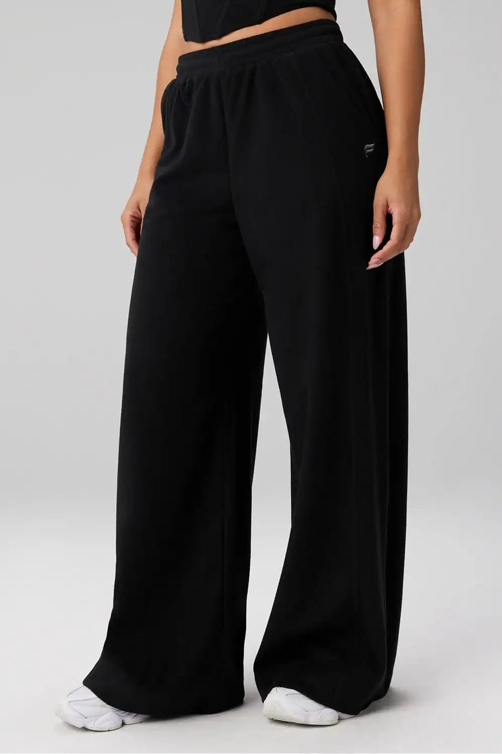 Polar Fleece Oversized Wide Leg Sweatpant Main image