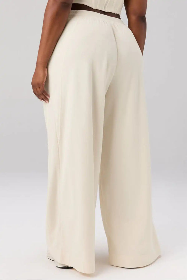Polar Fleece Oversized Wide Leg Sweatpant